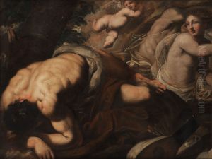 Allegory of the violent fall of the Arts Allegory of the violent fall of the Arts