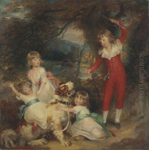 The Dashwood Children by William Beechey