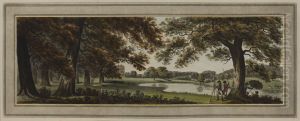 Volym. Humphry Repton (forf.), Sketches and hints on landscape gardening  : collected from designs and observations now in the possession of the different noblemen and gentlemen, for whose use they were originally made [...]