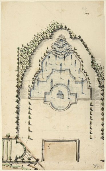 Projekt till kaskad,Trianon - view 1
