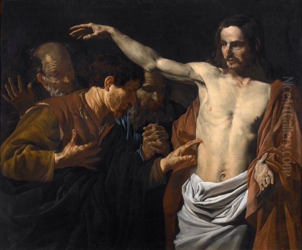 The incredulity of St Thomas - view 1