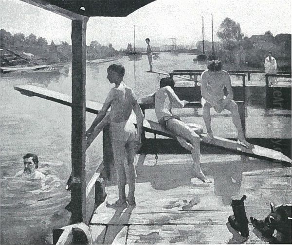 Schwimmanstalt bei Grothe, Konigsberg - view 1