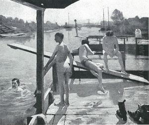 Schwimmanstalt bei Grothe, Konigsberg Schwimmanstalt bei Grothe, Konigsberg
