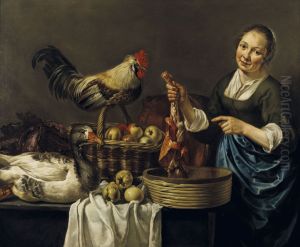 The cook by Willem Van Odekercken