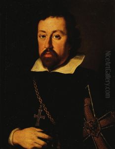 Portrait of Archduke Charles of Austria (1590-1624). by Justus Sustermans