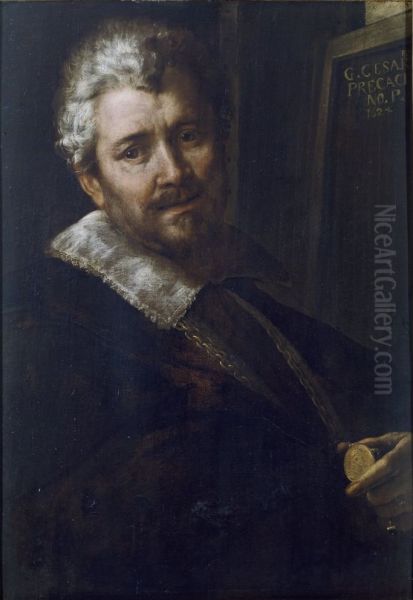 Self-portrait of Giulio Cesare Procaccini - view 1