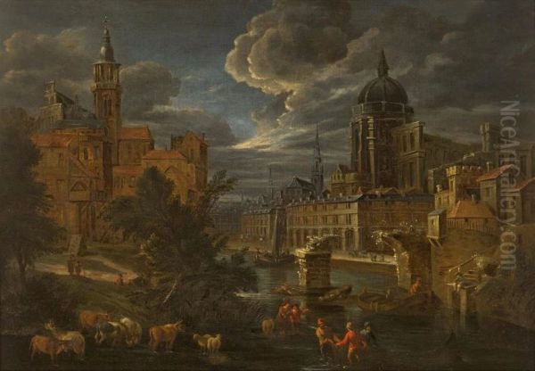 View of an imaginary city - view 1