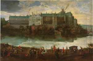 The Palace of Coudenberg by Jan Brueghel the Younger