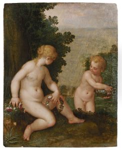 Venus en Cupido