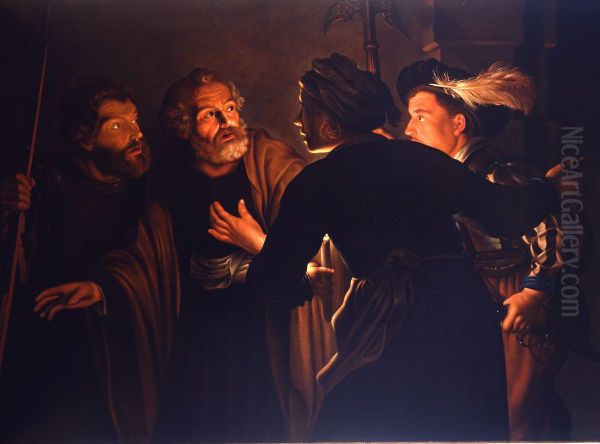 De Verloochening van de H. Petrus - view 1
