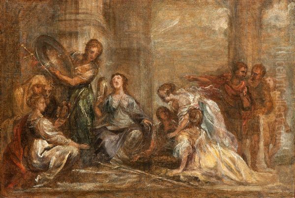 Achilles en de dochters van Lycomedes - view 1