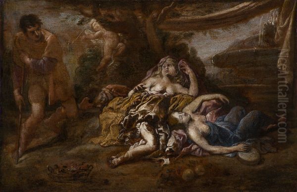 Cimon en Iphigenia - view 1