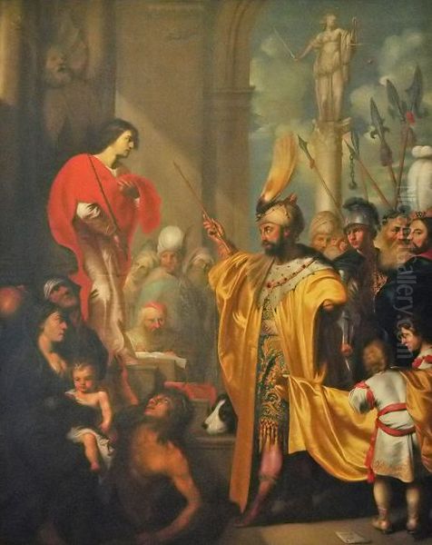 The judgment of Cambyses - view 1