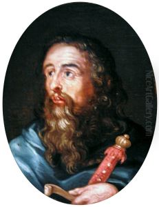 Miniature with Saint Paul.