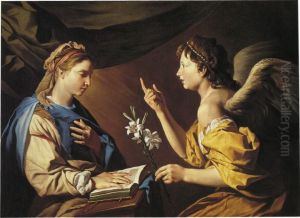 Annunciation by Matthias Stom