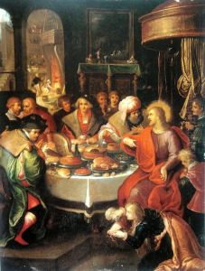 The Feast in the house of Simon. by Frans Francken the Younger