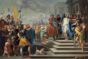 Christ before Caiapha by Willem van, the Elder Herp