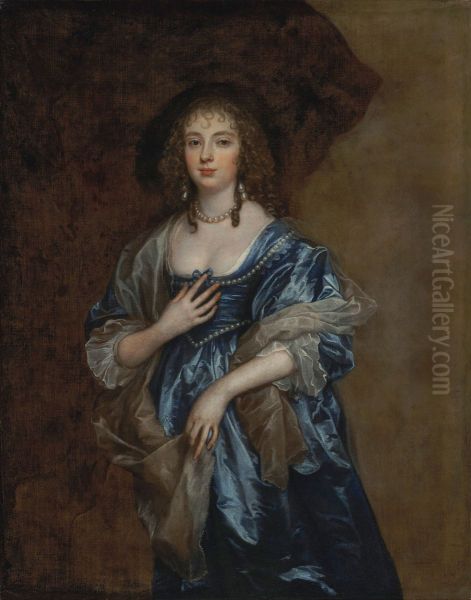 Portrait of a lady, traditionally identified as Anne, Lady Russell, later Countess of Bedford (1615-1684) - view 1