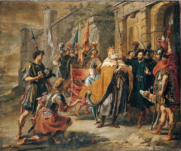 David mourns the death of Absalom - view 1