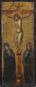 Crucifixion (Wing of a Triptych)