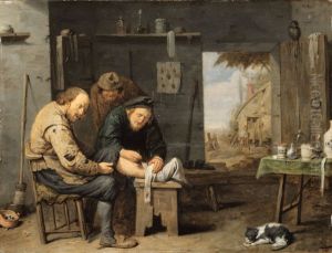 The surgeon by David Ryckaert III