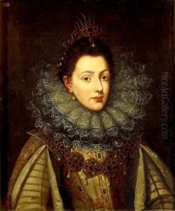 Portrait of a Princess at the Time of the Valois by Frans Pourbus the younger