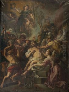 Martyrdom of Saint Adrian by Cornelis Schut