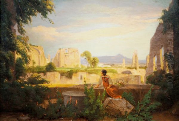 Ruinen der Villa Mills auf dem Palatin in Rom - view 1