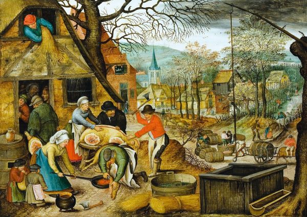 Autumn (Slaughter and Pressing the Grapes) - view 1