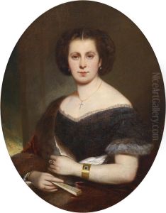 Portrait of a Countess Esterhazy by Joseph Matthaus Aigner