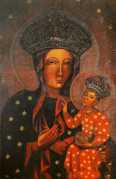 Black Madonna of Czestochowa. - view 1