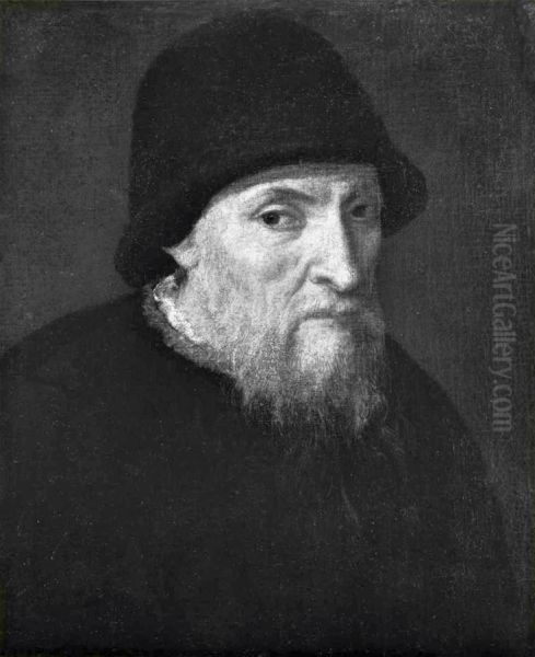 Portrait of king Sigismund II Augustus in a hat - view 1