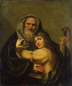 Old age and youth by Pietro Liberi