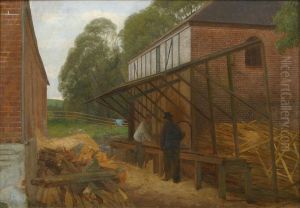 At an old sawmill.