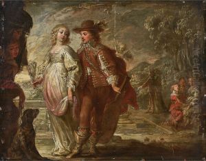 Allegory of youth by Jacques de l'Ange