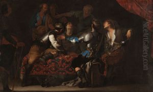 The Denial of St. Peter by Bernardo Cavallino