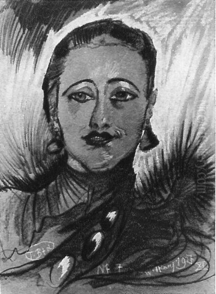 Portret Wladyslawy Reynelowej, usmiechnieta - view 1