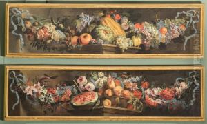 Flowers and fruit (Spring and Summer) by Abraham Brueghel