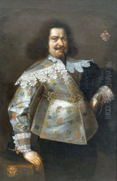 Portrait of lieutenant Mikolaj Konstanty Giza (d. 1663). - view 1
