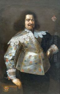 Portrait of lieutenant Mikolaj Konstanty Giza (d. 1663).