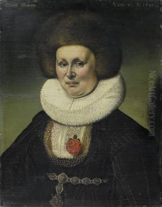 Portrat Elisabeth von Werdt geb. Andreae (1595-vor 1666)
