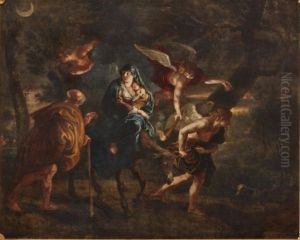 The return from Egypt by Michael Angelo Immenraet