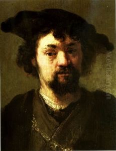 Portrait of a bearded man. Portrait of a bearded man.