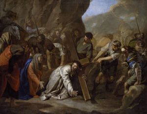 Procession to Calvary by Bernardo Cavallino