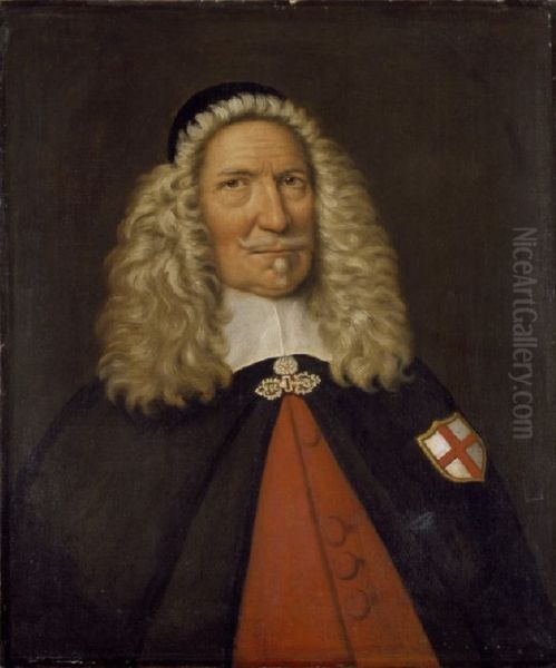 Portrait of Captain Nicholas Burgh - view 1