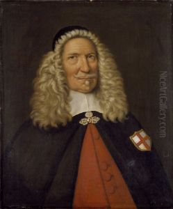 Portrait of Captain Nicholas Burgh by Cornelis de Neve