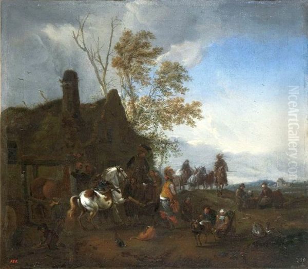 Outside the farrier's shop. - view 1