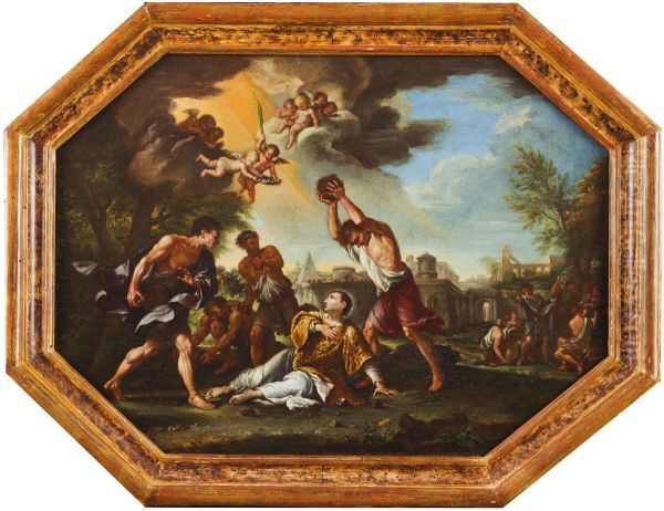 Stoning of St Stephen - view 1