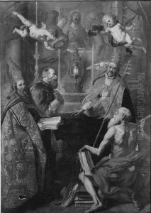 Dispute of the Church Fathers over the Holy Sacrament