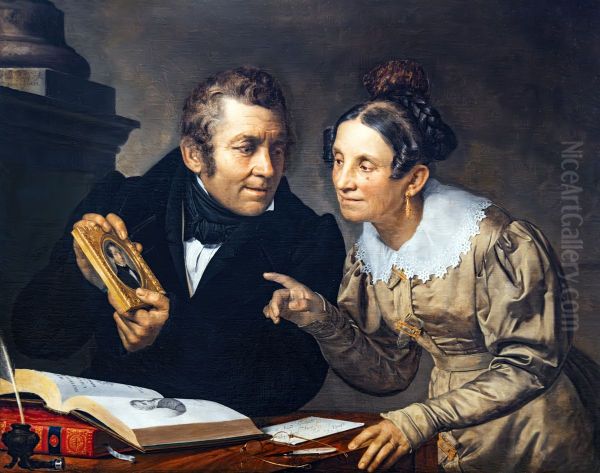Portrait of the artist's parents - view 1